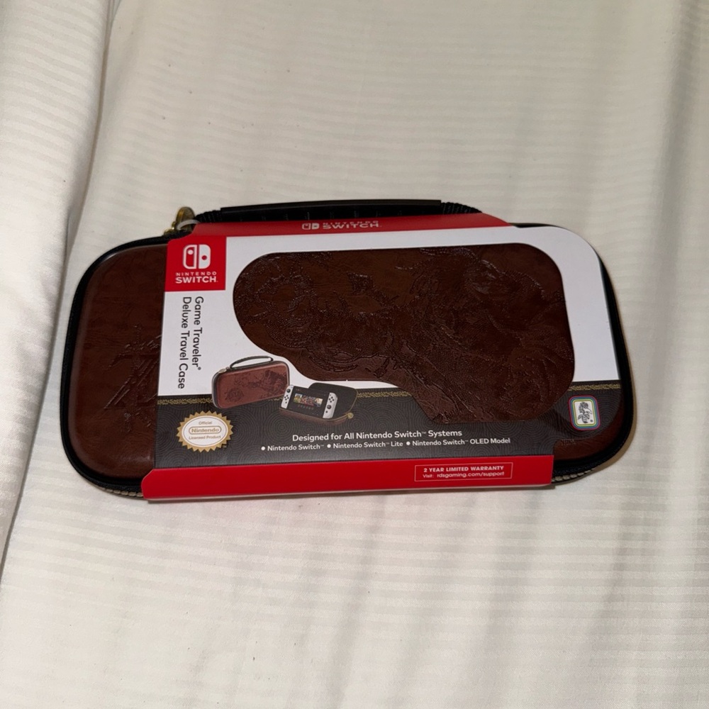 Nintendo Brown Game Traveler Case